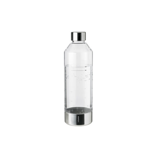 Brus Carbonating Bottle, clear/steel Brus Carbonating Bottle, clear/steel, Stelton
