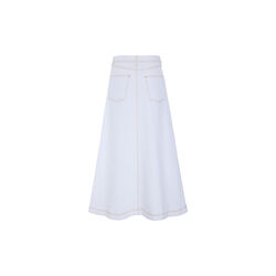 Jinzu long skirt, white, BITTE KAI RAND