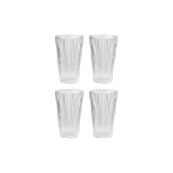 Pilastro Drinking Glass 4 pcs, Stelton