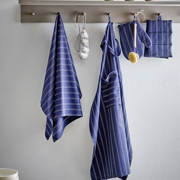 Harmony Tea Towel, navy blue, S&ouml;dahl