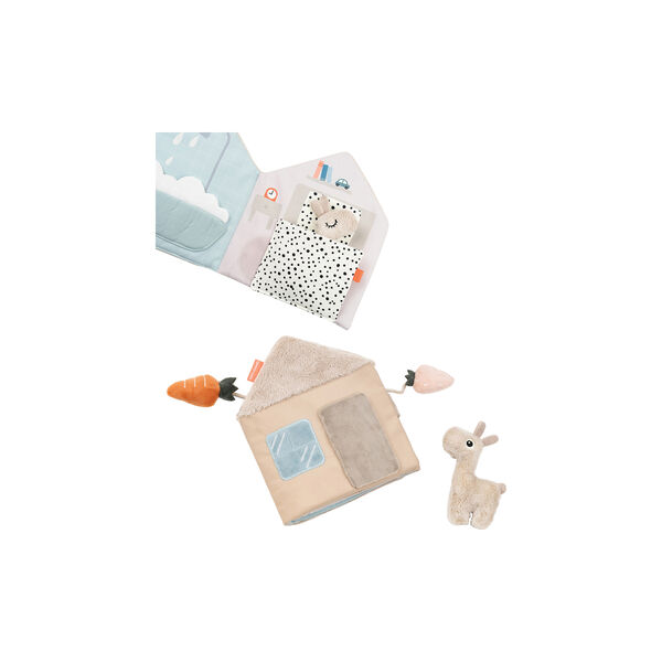 Lalee's Home Soft Book, sand, Done by Deer