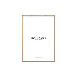 Wood Frame, oak, Poster & Frame