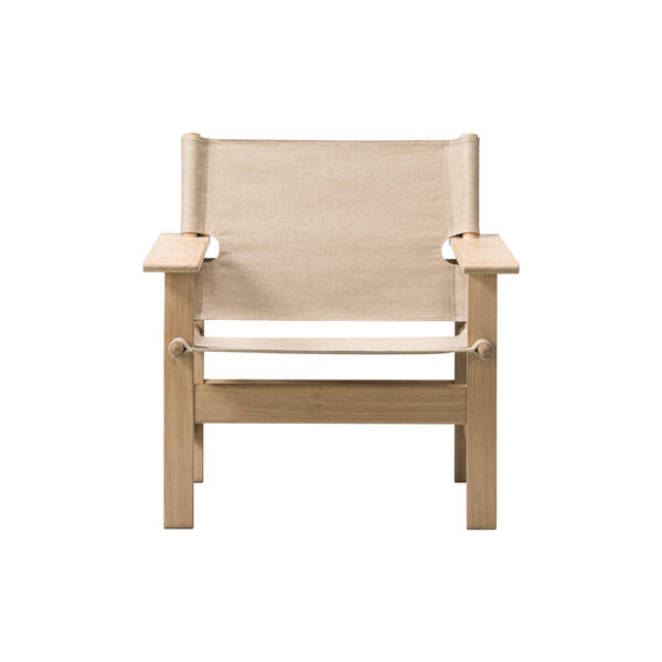 The Canvas Chair, oiled oak/canvas, Fredericia Furniture