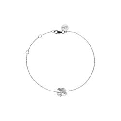 Firkløver Bracelet, silver, Flora Danica Jewellery