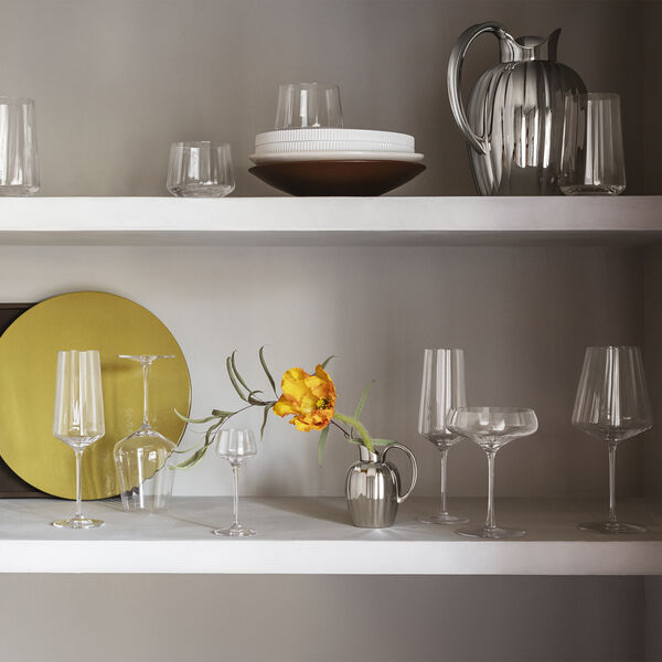 Bernadotte White Wine Glass, 6 pcs, Georg Jensen