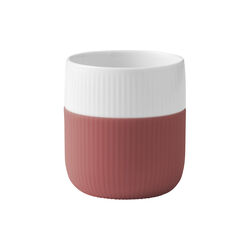 Fluted Contrast Mug 35 cl, blush Fluted Contrast Mug 35 cl, blush, Royal Copenhagen