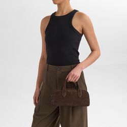 ThoraMBG Bag Suede, dark brown, Markberg