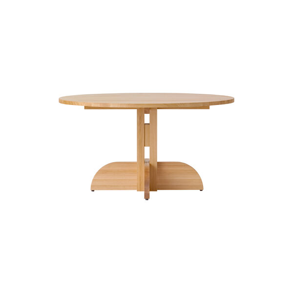 Puffin Dining Table | Round | &Oslash; 140 | Solid Oak, Audo Copenhagen