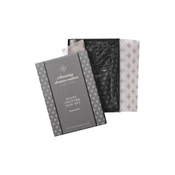 Amazing Dreams Silky Night Couture Night Set, deep black, Amazing Space