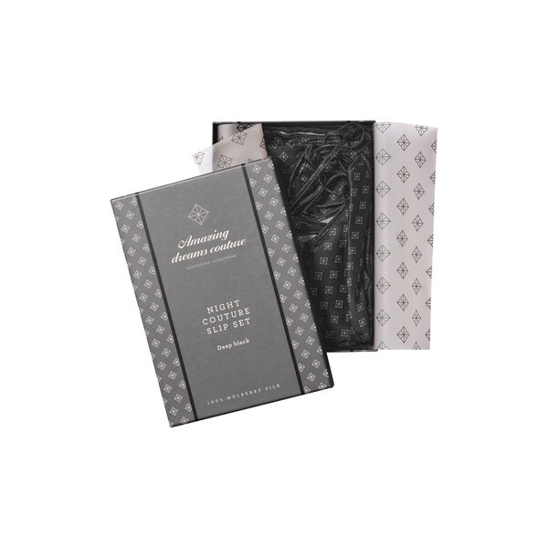 Amazing Dreams Silky Night Couture Night Set, deep black Amazing Dreams Silky Night Couture Night Set, deep black, Amazing Space