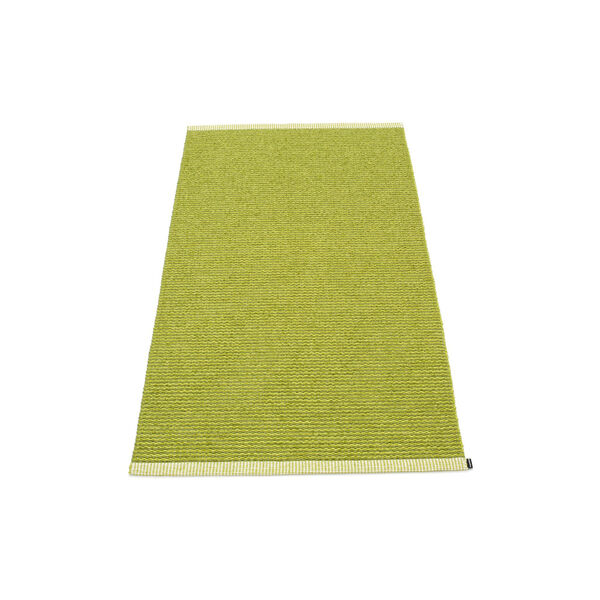 Mono Plastic Rug, olive/lime, Pappelina