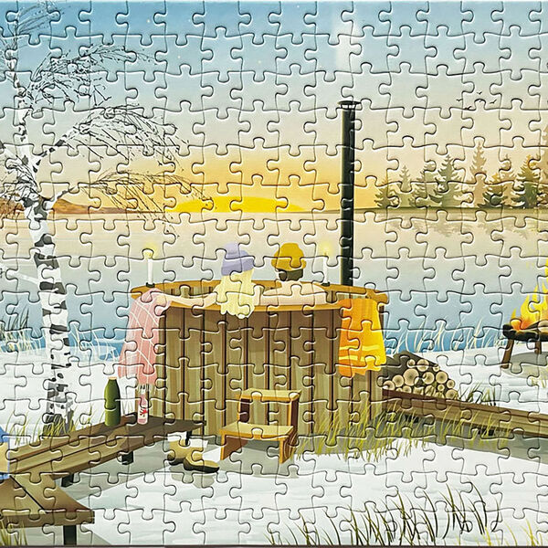 Winter Puzzle 300 pieces, ViSSEVASSE