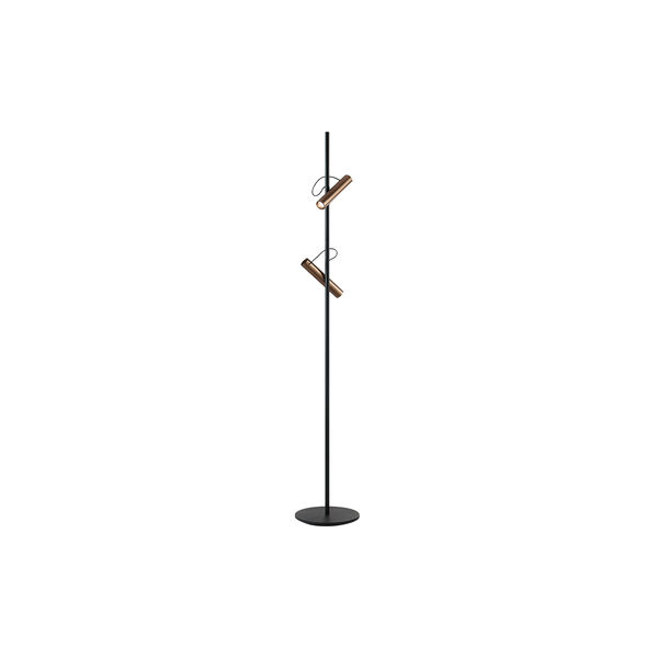 SPIRIT F2 Floor Lamp, black/rose gold SPIRIT F2 Floor Lamp, black/rose gold, LIGHT-POINT