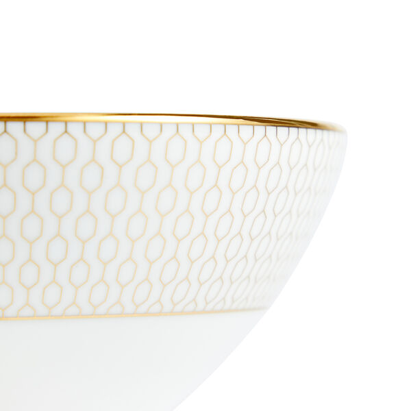 Gio Gold Rice Bowl, gold/white, Wedgwood