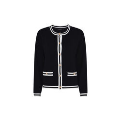 Milano Spring Knit, navy / off white, Micha