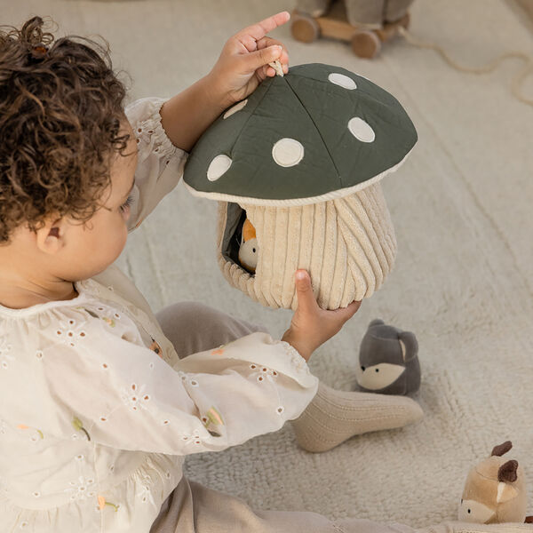 Hide & Seek Mushroom Activity Toy Hide & Seek Mushroom Activity Toy, Sebra