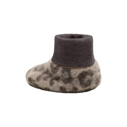Footies Wool Fleece 2-layer, camel melange, HUTTEliHUT