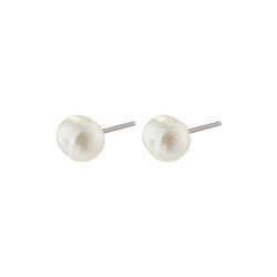DIONYSIA Pearl Studs, gold plated, Pilgrim