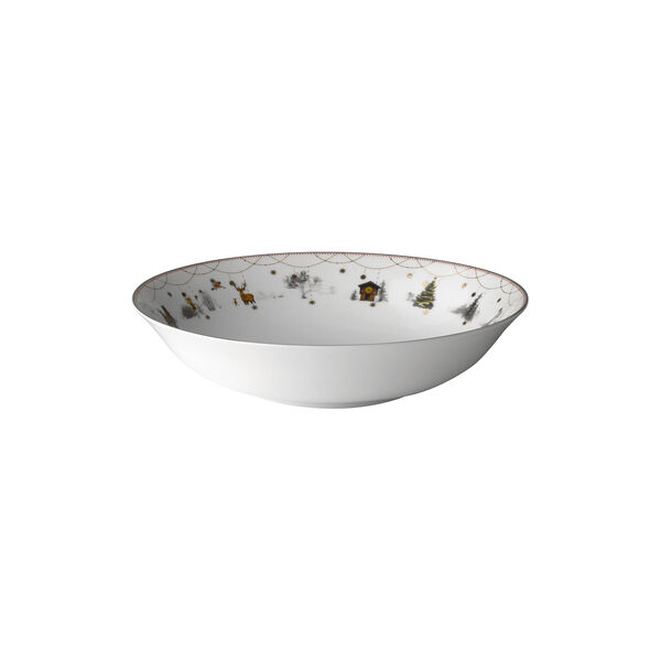 Christmas Morning Story | Low Serving Bowl | &Oslash; 27, Wik & Wals&oslash;e