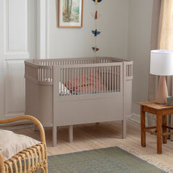 Sebra Bed Baby & Jr., Jetty Beige, Sebra