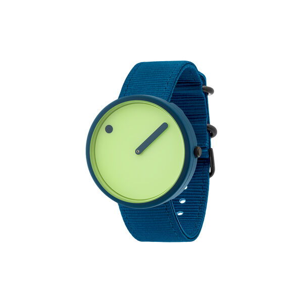 PICTO Wrist Watch, paradise green/matt deep blue/deep blue, PICTO