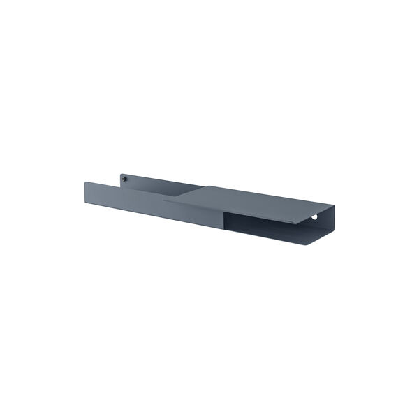 Folded Shelves Platform, blue-grey, Muuto