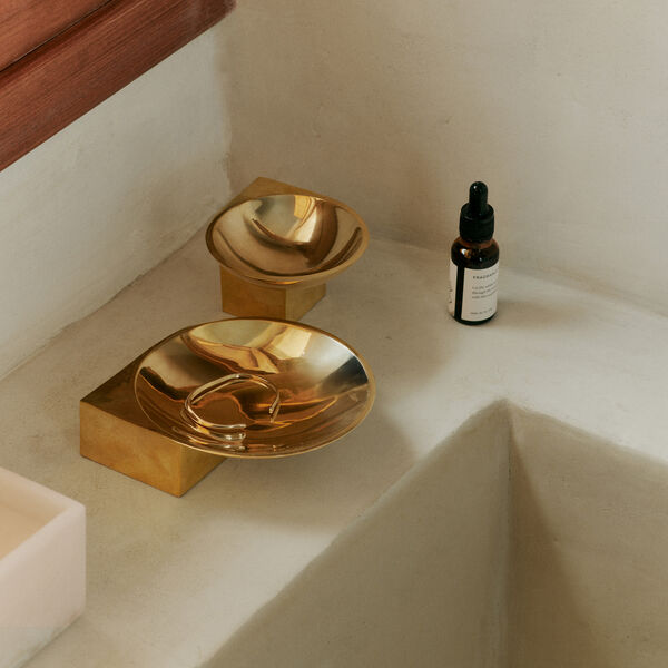 Santany Bowl Small, brass, Ferm Living