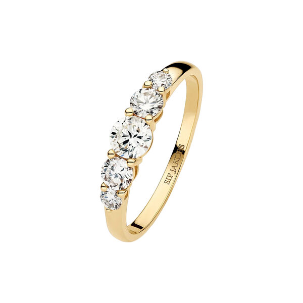 Tiara Ring | 14 kt. Gold | 0,67 ct, Sif Jakobs Jewellery