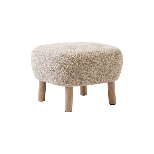 Little Petra VB1 Lounge Chair & Pouf ATD1, Karakorum 003/oiled oak, &Tradition