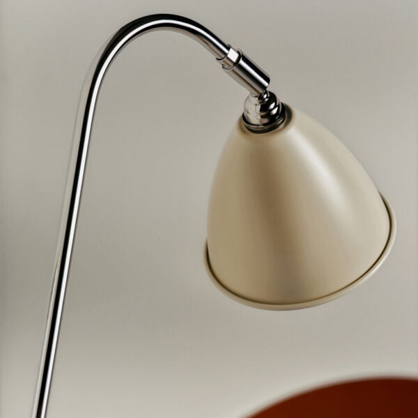 Bestlite BL5 Wall Lamp, soft white semi matt/chrome, GUBI
