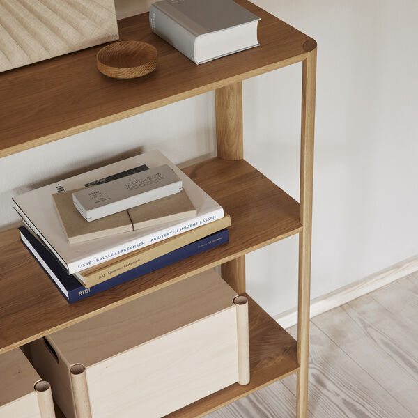 Leaf Shelf, white oak Leaf Shelf, white oak, Form & Refine