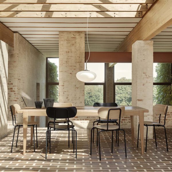 Stemlite Pendant, black chrome, GUBI