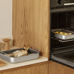 Professional Roasting Pan with Rack, Eva Trio