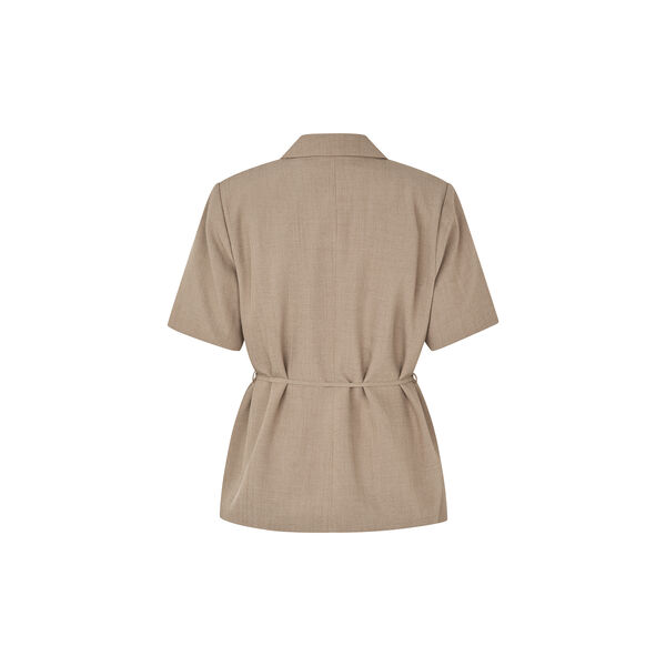 Alayamd SS blazer, nuthatch melange, Modstr&ouml;m