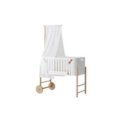 Wood Co-Sleeper Bed Canopy, white, Oliver Furniture