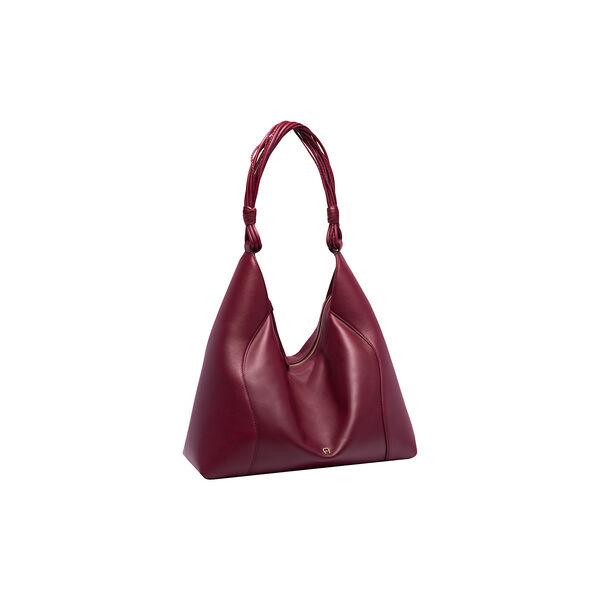 Giara Hobo Bag | Burgundy, Aigner