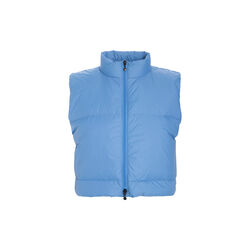 Feather down short waistcoat, lake blue, BITTE KAI RAND