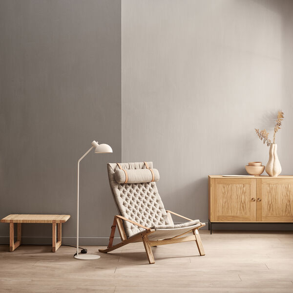 FK10 Plico Chair, white oiled oak/natural, Carl Hansen & S&oslash;n