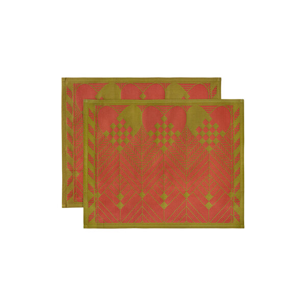 CHRISTMAS Placemat, archive red CHRISTMAS Placemat, archive red, Georg Jensen Damask