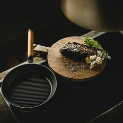 Norden Cast Iron Grill Pan Ø 26 cm, Fiskars