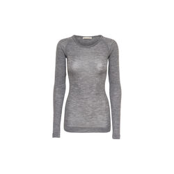 Jade Blouse, grey melange, Seamless Basic