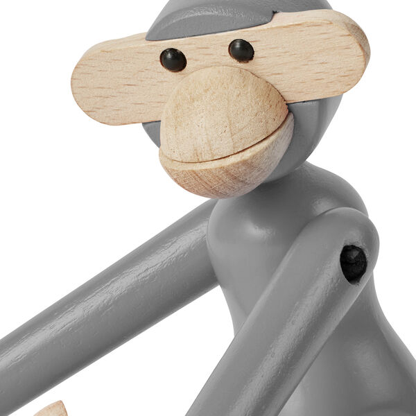 Monkey Mini, grey, Kay Bojesen Denmark