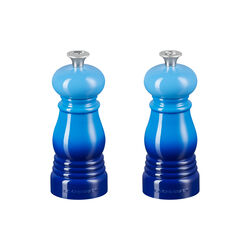 Salt & Pepper Mill Set Mini, azure blue, Le Creuset
