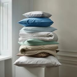 SUPIMA PERCALE Bedding, glass green, Georg Jensen Damask