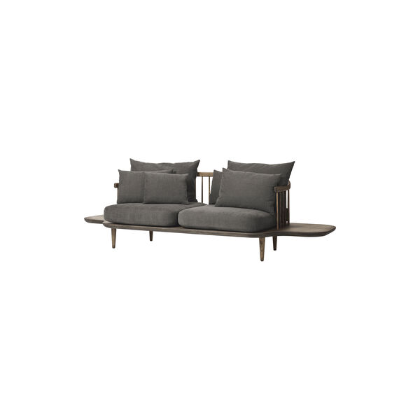 Fly SC3 2-seater Sofa, Hot Madison 093/smoked oiled oak Fly SC3 2-seater Sofa, Hot Madison 093/smoked oiled oak, &Tradition