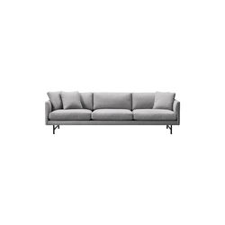 5623 Calmo 80 3-seater Sofa, grey/black, Fredericia Furniture