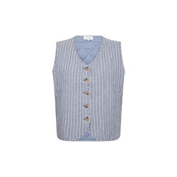 LR-RICKO 2 Waistcoat, stone wash combi, Levet&eacute; Room