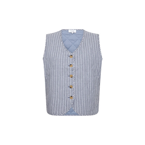 LR-RICKO 2 Waistcoat, stone wash combi, Levet&eacute; Room