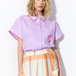 Oda Shirt, lavender, HUNK&Oslash;N