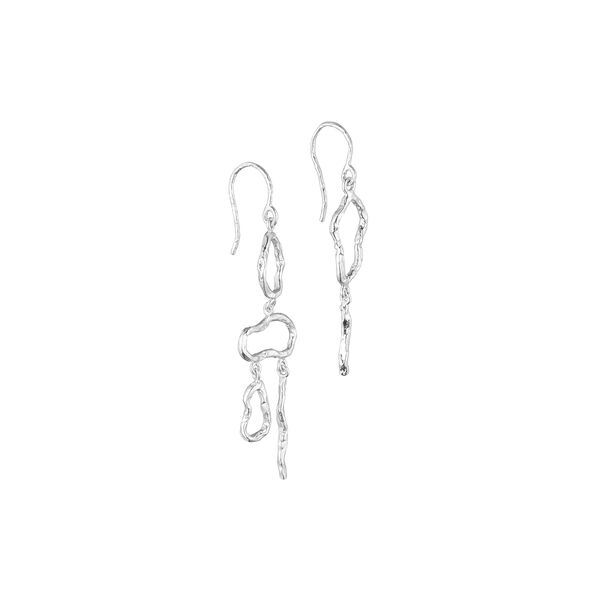 Vela earring set, silver plated, Pure by Nat